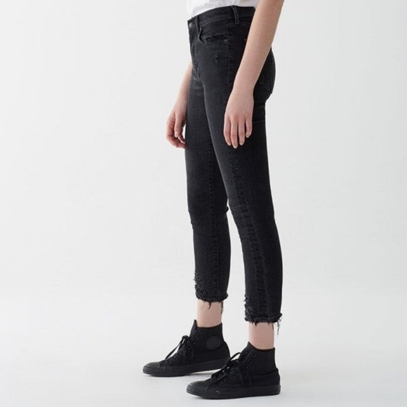 Agolde Sophie Mid Rise Skinny Crop - Temple (16) - Picture 2 of 7